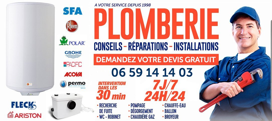 Plombier en urgence Paris